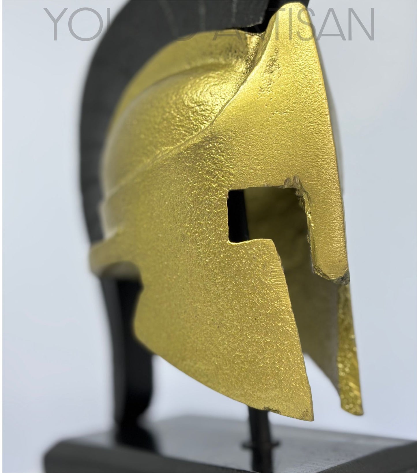 Spartan Armor Helmet Memento | 6" Aluminum Spartan Warrior Helmet