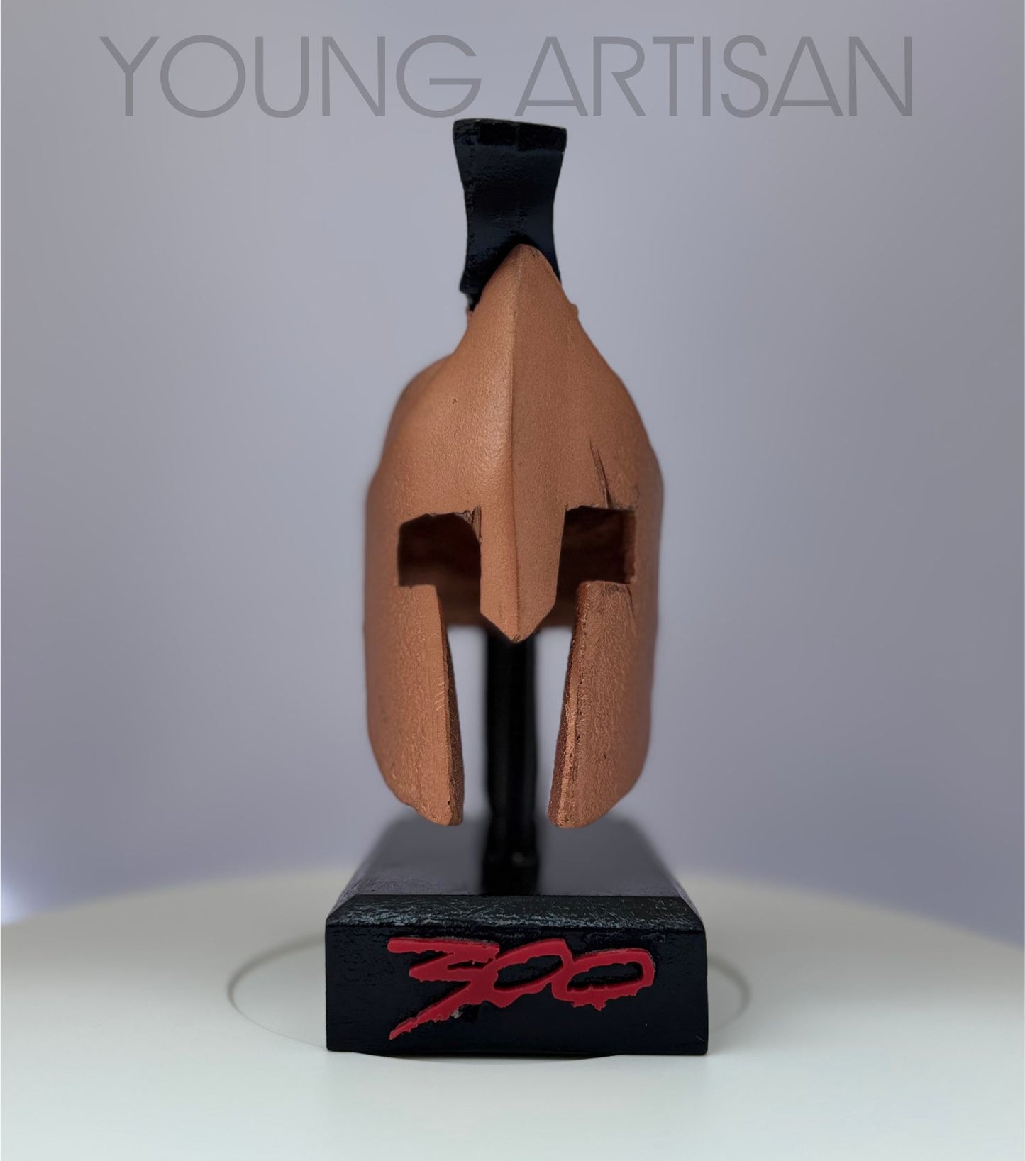 Spartan Armor Helmet Memento | 6" Aluminum Spartan Warrior Helmet