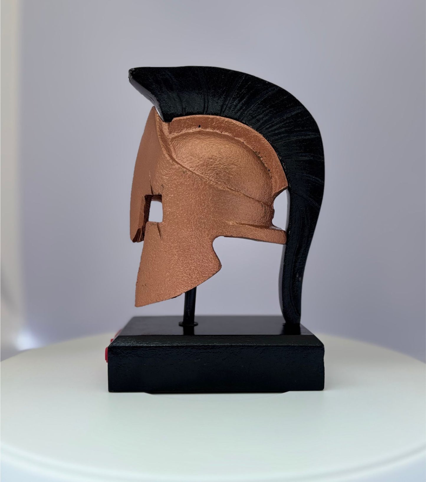 Spartan Armor Helmet Memento | 6" Aluminum Spartan Warrior Helmet