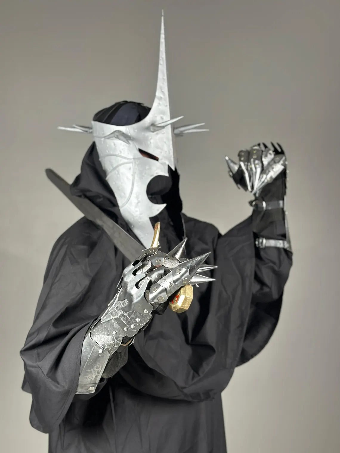 LOTR Nazgûl Full Body Armor Suit – Dark Rider Complete Set