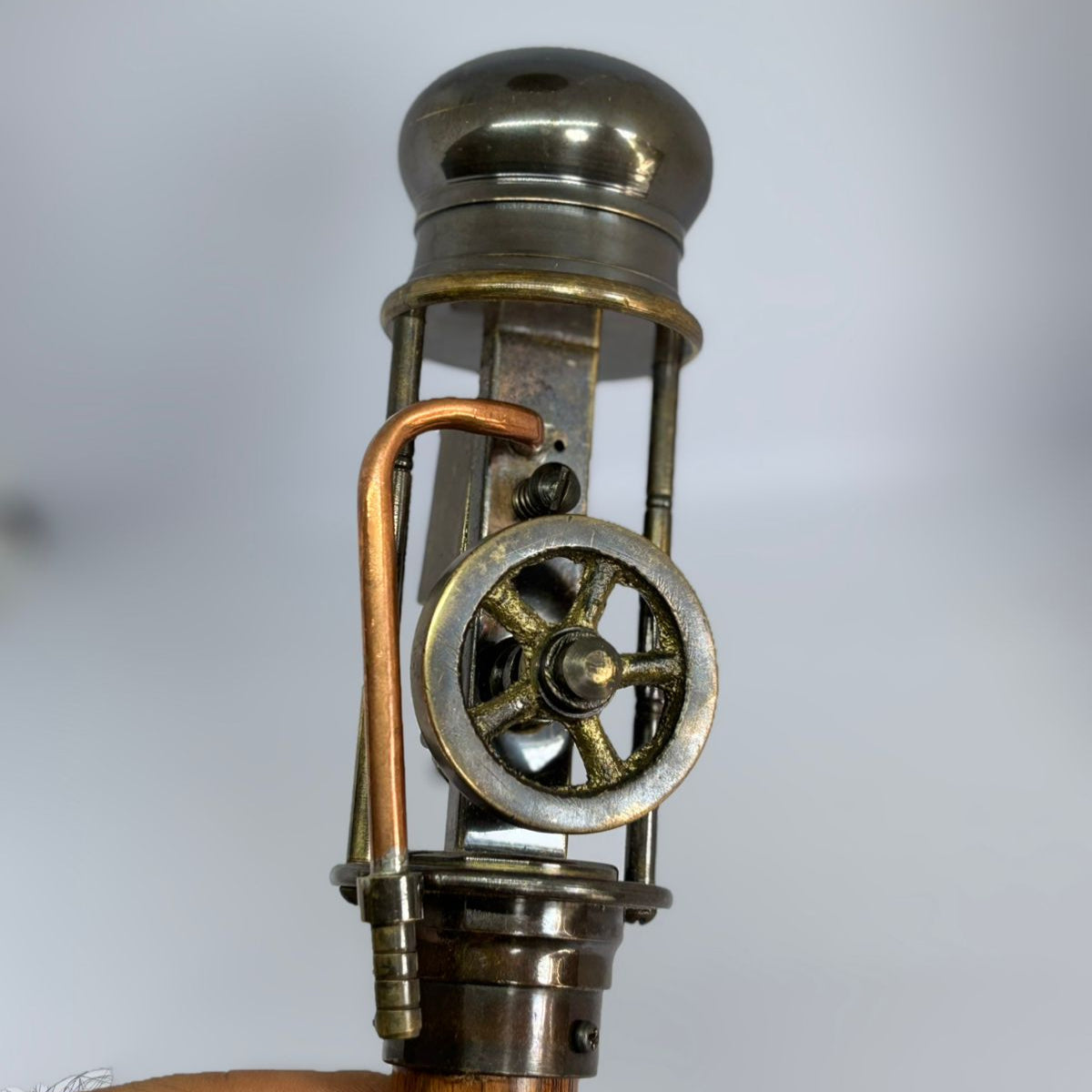 steampunk walking cane
gear handle walking stick
mechanical handle cane
steampunk cosplay accessory
collectible walking stick
vintage gadget cane
gentleman’s steampunk cane
industrial gear walking stick
handmade wooden cane
novelty steampunk gift
steampunk engineer prop
mechanical wheel cane
steampunk costume accessory