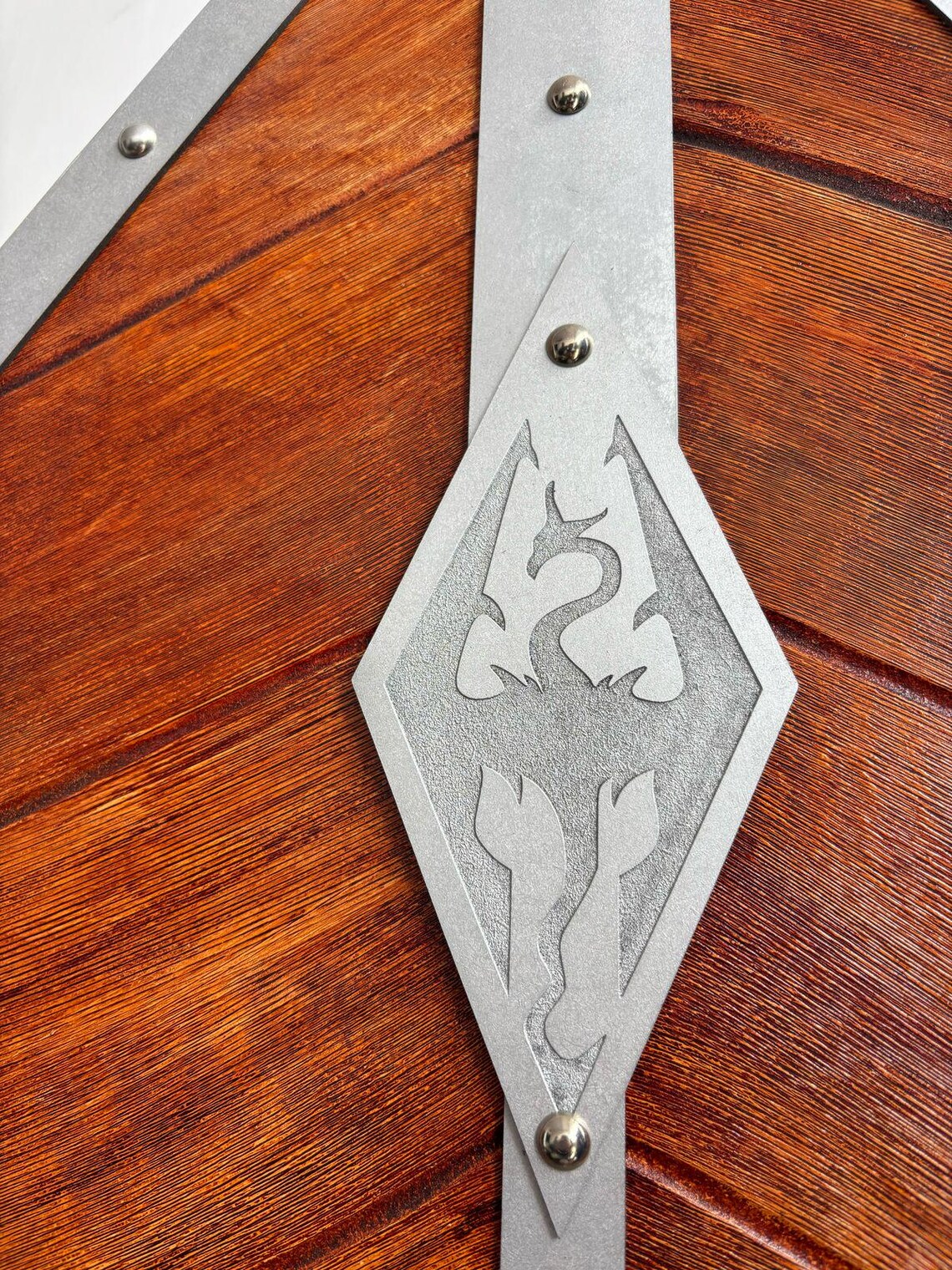 Medieval Handmade Wooden Templar Shield – Heater Shield 24"