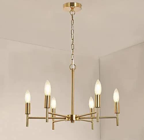 Chandelier 6-Lights Modern Pendant