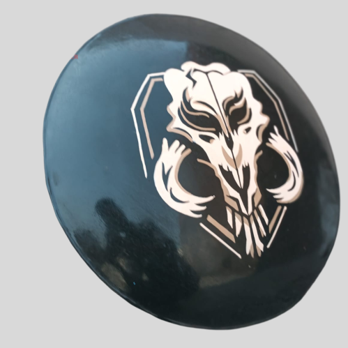 Mandalore Mythosaur Skull Steel 22-inch Shield