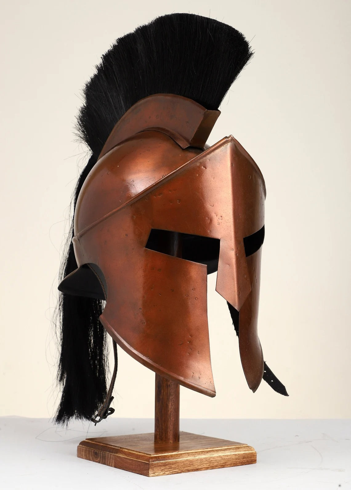 Great King Leonidas Sparta 300 Movie Copper Helmet