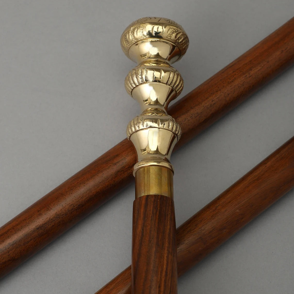 Foldable Walking Stick | Knob 3 Tier