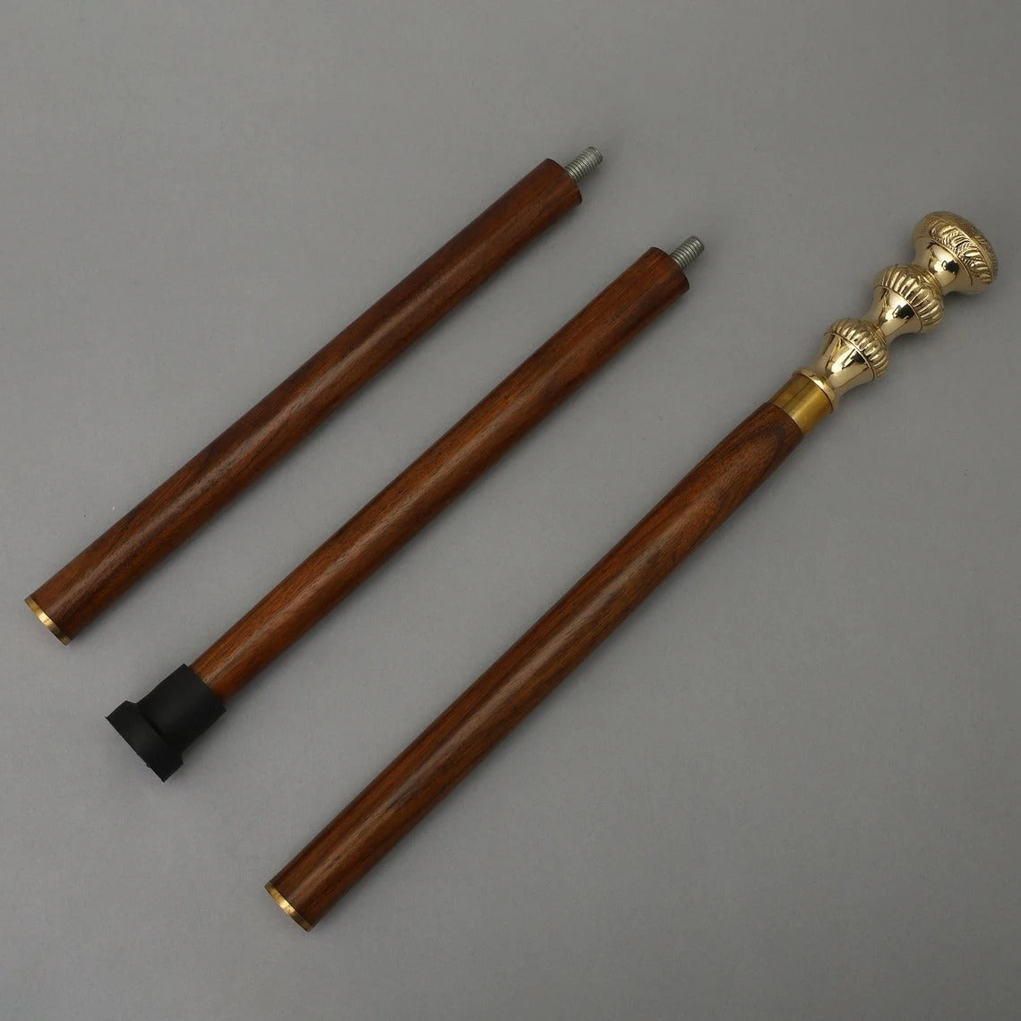 Foldable Walking Stick | Knob 3 Tier