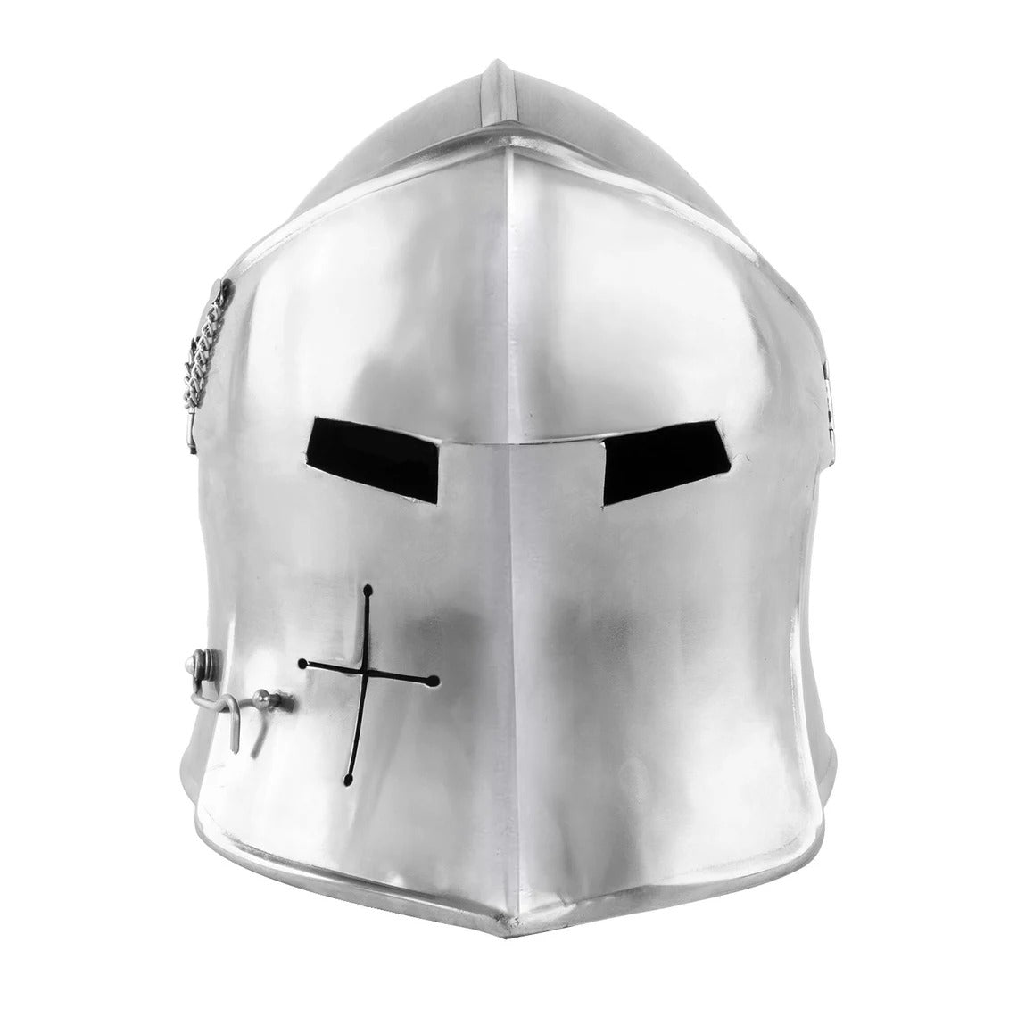 Medieval Barbuta Crusader Helmet