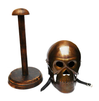 Skull Head Steel Helmet