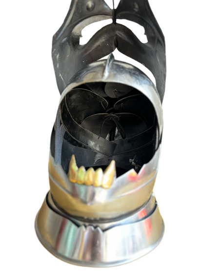 Devilish Ghost Face Skull Steel Helmet