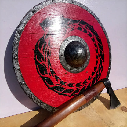 Viking Dragon Shield 24 Inches