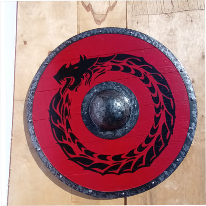 Viking Dragon Shield 24 Inches