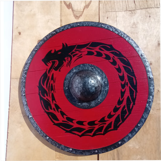 Viking Dragon Shield 24 Inches