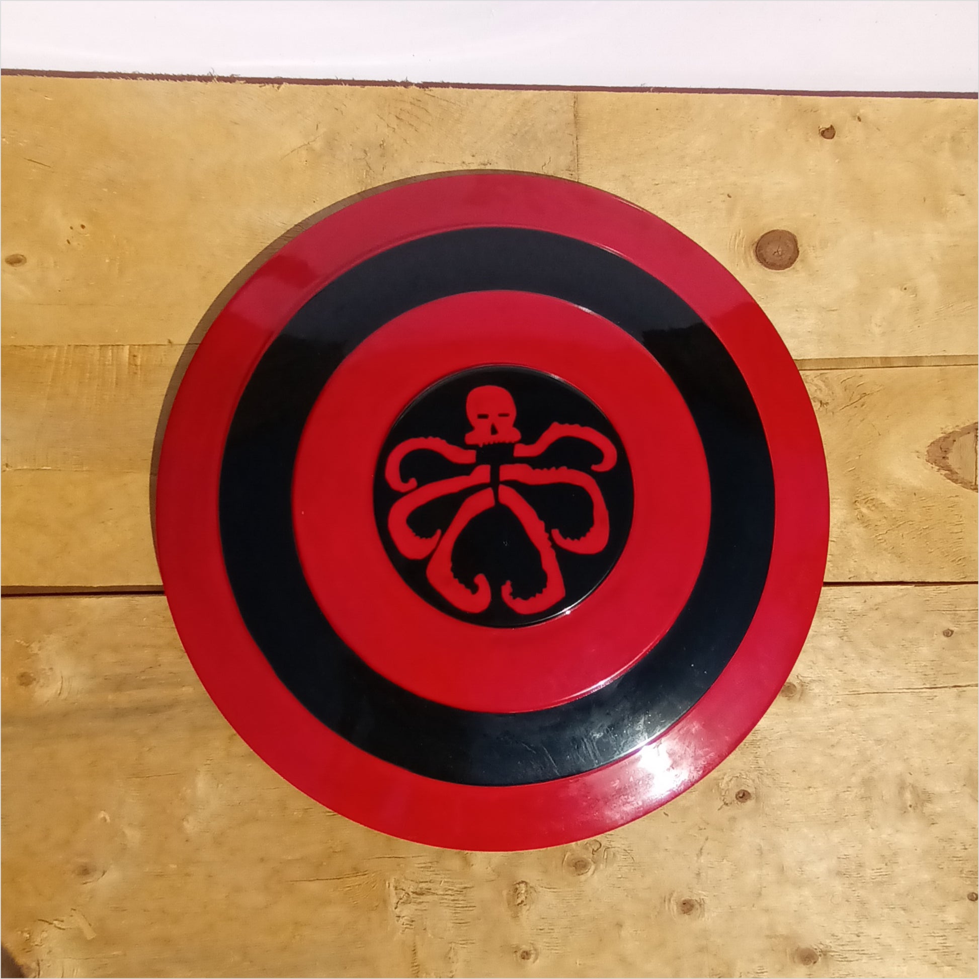 Marvel's Cinematic S.H.I.E.L.D Hydra Logo Steel Shield