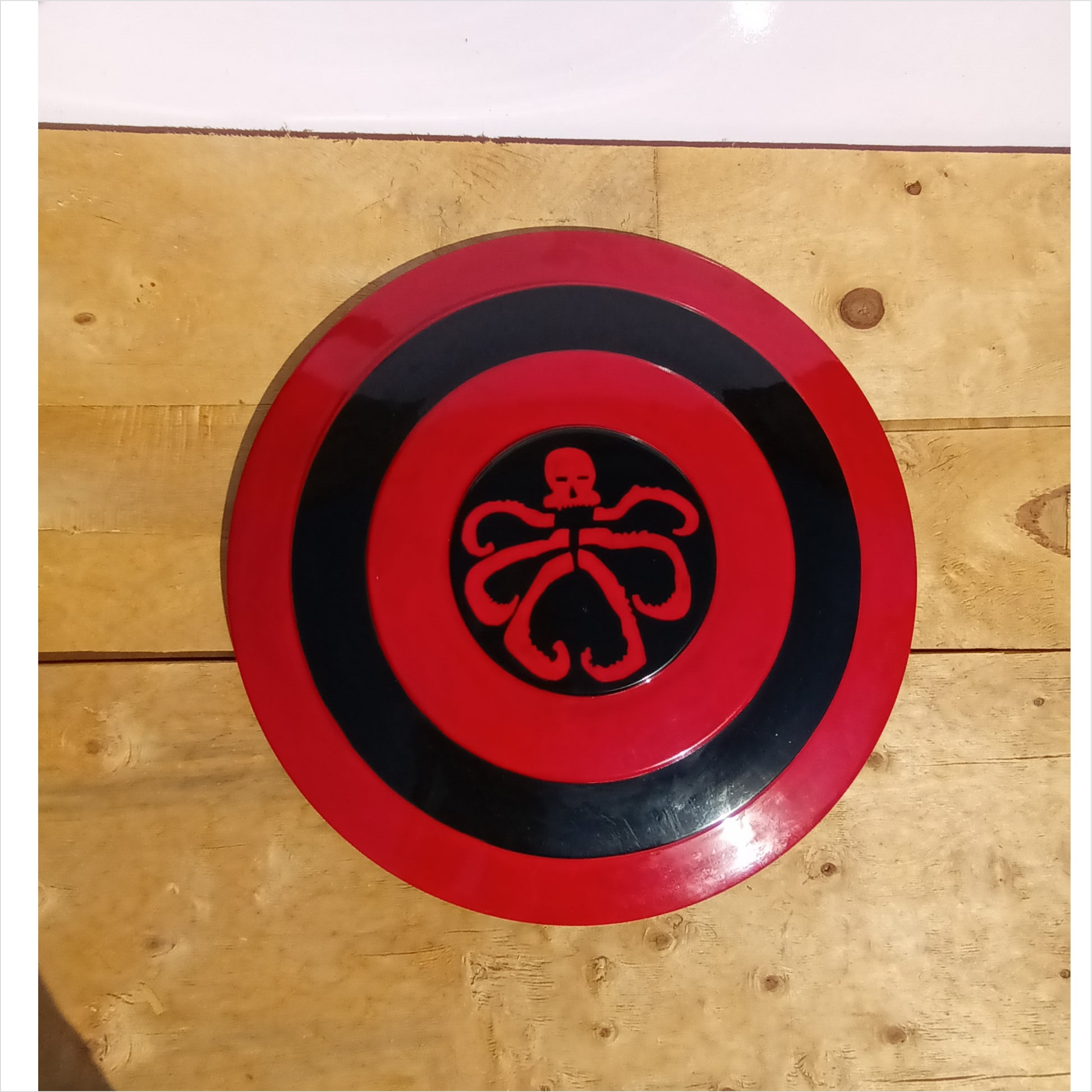 Marvel's Cinematic S.H.I.E.L.D Hydra Logo Steel Shield