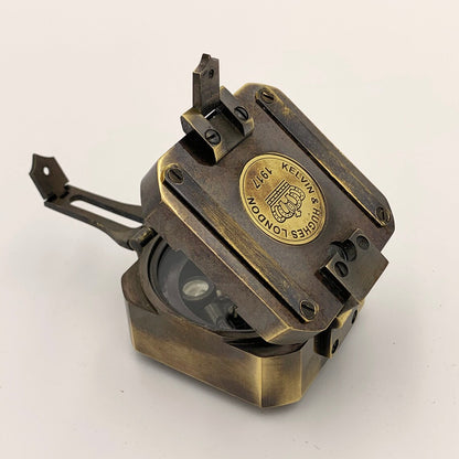 Brass Brunton Pocket Compass