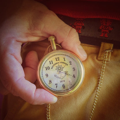 Pocket Watch Victorian Brass London