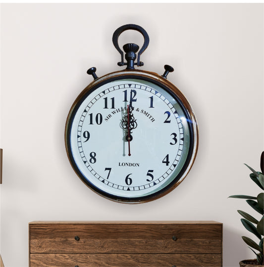 Sir William Wooden Wall clock 15"