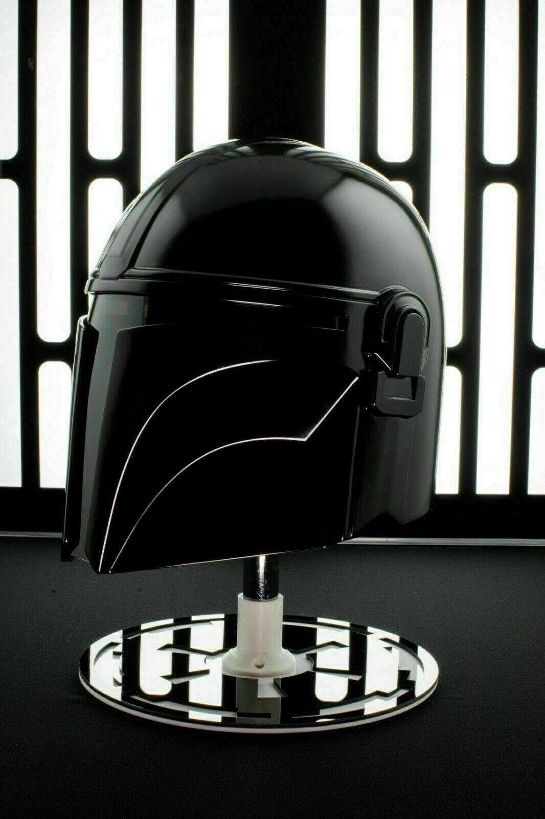 Bounty Hunter Steel Black Helmet