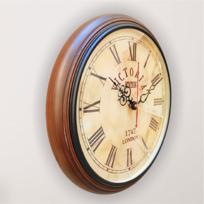 Victoria Wooden Wall Clock